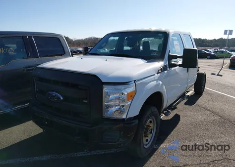 2012 Ford F-250 Xl из США, поврежденный, VIN 1FD7W2B61CEC39344